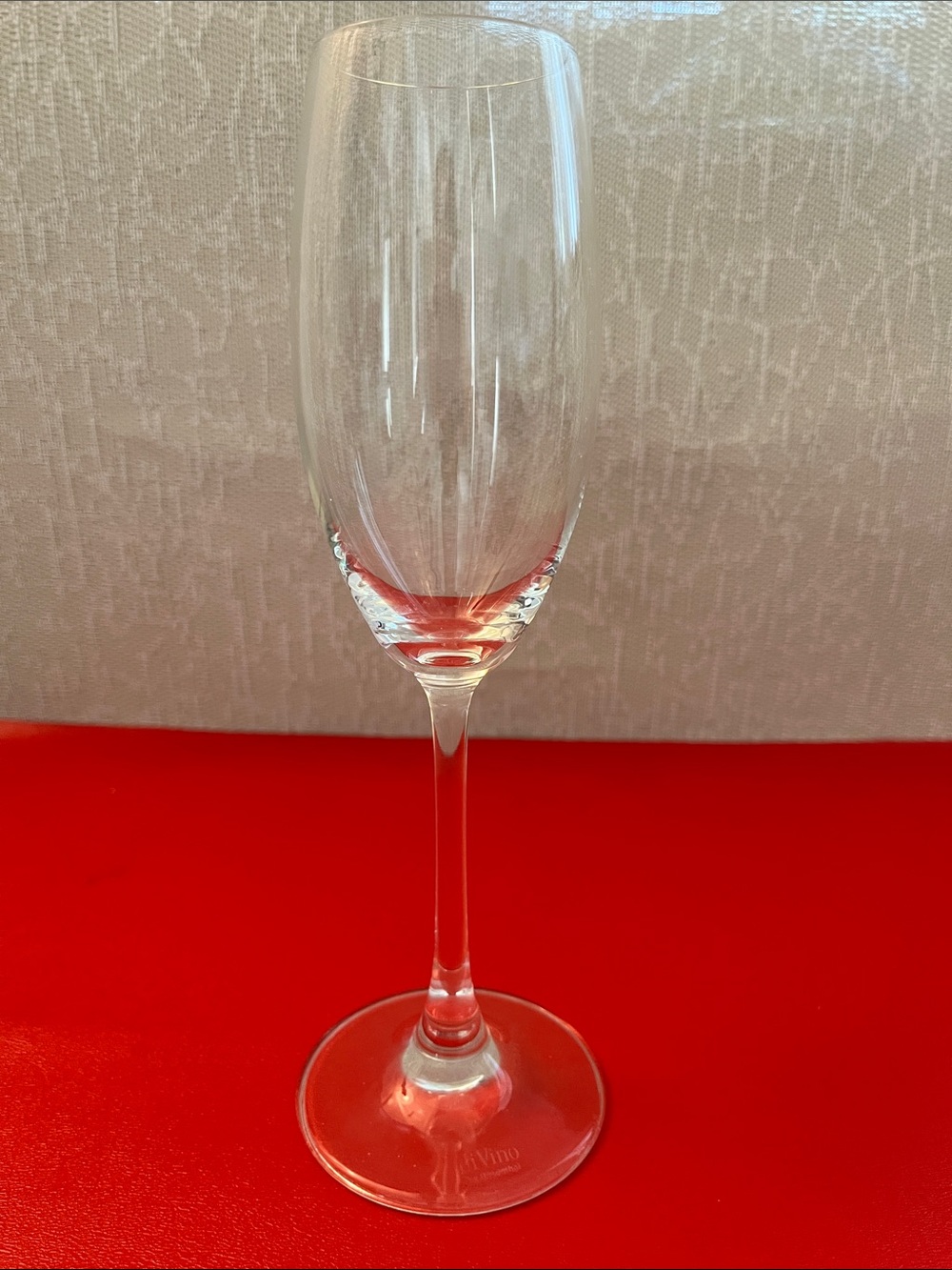 Di Vino by Rosenthal Crystal 8 7/8" Fluted Champagne Glass 8.5”H